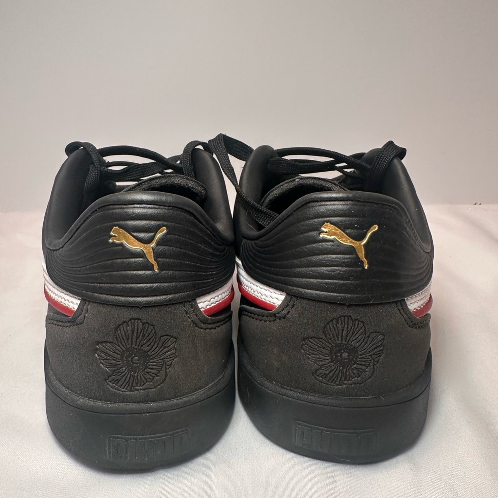 Puma Black Sneakers with White and Gold Details - Picture 5 of 6